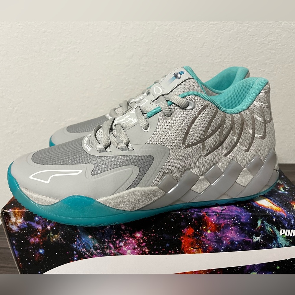 Puma MB.01 Lo UFO High Rise Aqua Green Men’s Size 11